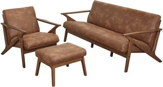 Bianca Livingroom Set Caramel Brown - Buylateral