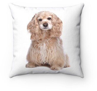 American Cocker Spaniel Pillow - Throw Custom Cover Gift Idea Room Decor