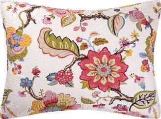 Celine Floral Standard Sham Pillowcase