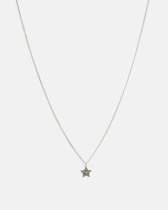 Cosmo Sterling Silver Pendant Necklace