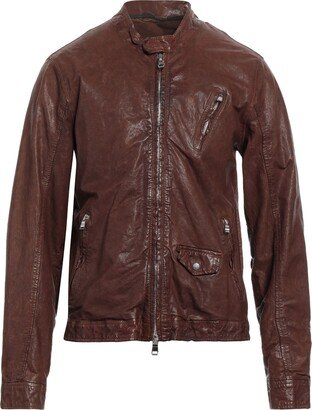 THE JACK LEATHERS Jacket Cocoa