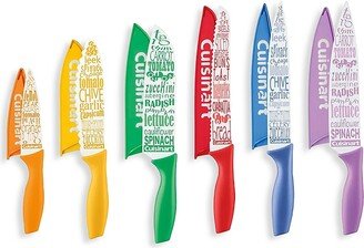 12-Piece Print Knife Set with Blade Guards