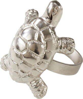 Saro Lifestyle Turtle Dinner Napkin Ring, Set of 4