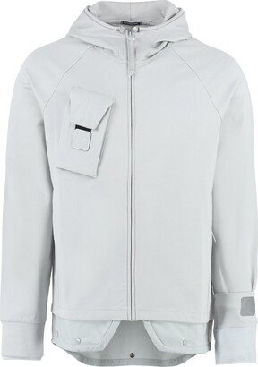 Metropolis Series Stretch Fleece Zipped Hoodie