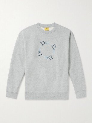 DIME Classic Bff Logo-Embroidered Cotton-Jersey Sweatshirt