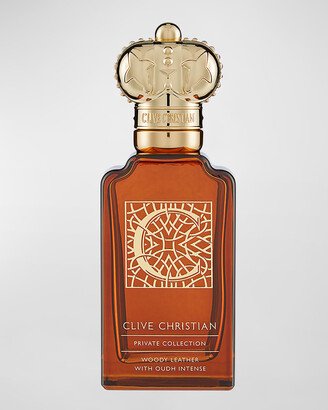 Private Collection C Woody Leather Masculine, 1.9 oz.
