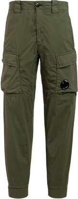 Lens Detailed Tapered Trousers