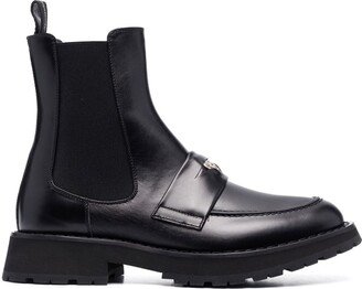 Calf Leather Chelsea Boots