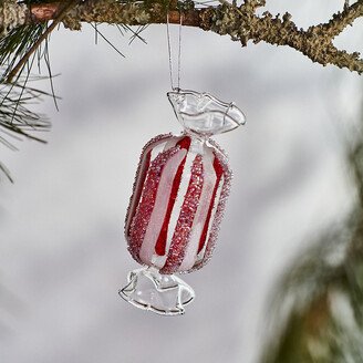 Peppermint Candy Glass Ornament-AB