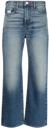 Le Jane Slouch straight-leg cropped jeans