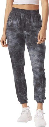 Powder Joggers (Black Tie-Dye) Women's Clothing