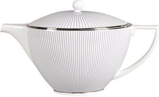 Jasper Conran @ Wedgwood Pinstripe Bone-china Teapot 1.2L