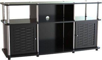 Chelsea TV Stand for TVs up to 50 Black - Breighton Home