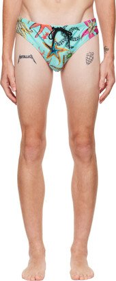 Blue Trésor De La Mer Swim Shorts