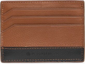 Two-Tone Weekend Leather Cardholder