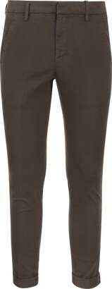 Gaubert - Slim-fit Gabardine Trousers-AS