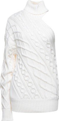 WEILI ZHENG Turtleneck White