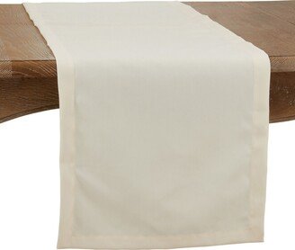 Saro Lifestyle Everyday Design Solid Color Table Runner, 72