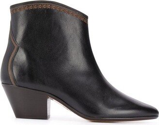 Dacken Pointed-Toe Ankle Boots