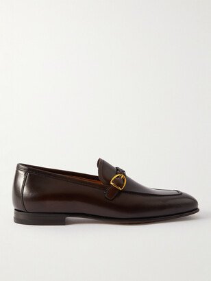 Martin Burnished-Leather Loafers