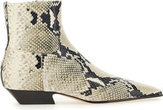 Marfa Square-Toe Ankle Boots