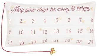 Merry Bright Advent Pillow