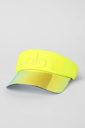 Solar Visor Hat in Highlighter Yellow |