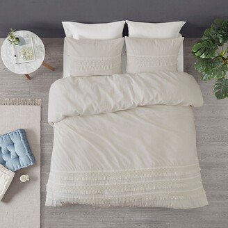 Joelie Cotton Seersucker Duvet Cover Set