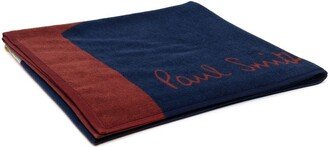 Swirl-Print Cotton Towel