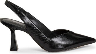 Chelsea Leather Slingback Pumps