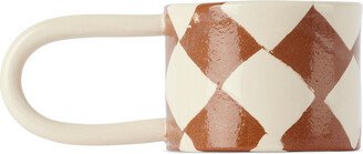 Henry Holland Studio Brown & White Check Loop Mug