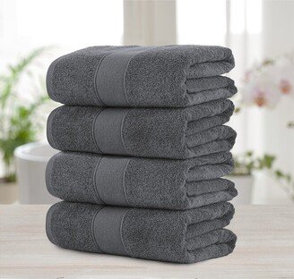 Luxurious 4Pc Pure Turkish Cotton Bath Towel Set