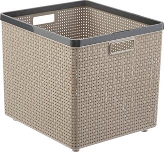 XX-Large Cottage Woven Bin Grey