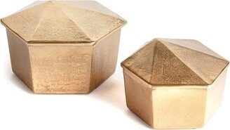 Napa Home & Garden Set Of 2 Luca Lidded Boxes