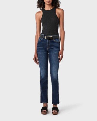 Nina Slit Cigarette- Avery High-Rise Comfort Stretch Jean