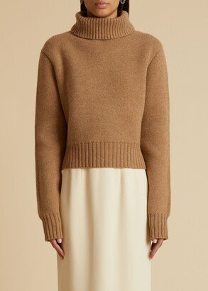 The Jovie Sweater in Camel