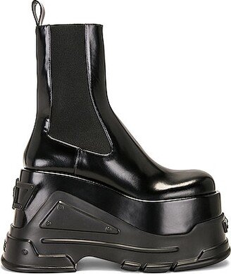 Medusa Anthem Chelsea Boot in Black