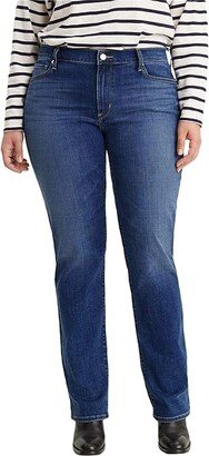 Levi's(r) Womens 414 Classic Straight (Lapis Dark Horse) Women's Jeans