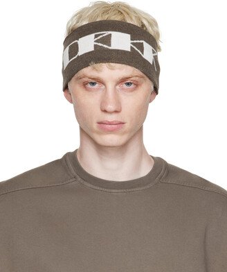 Gray 'HRDR' Headband