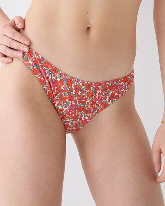 1989 High-Leg Bikini Bottom In Brilliant Blooms