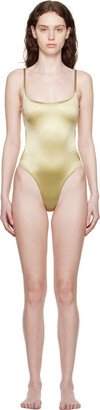 Khaki Starfish One-Piece Swimsuit