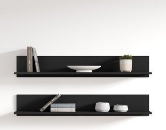 Meble Furniture Soho S5 Modular 2-pc. Wall-mounted Floating Shelf Set