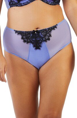 Stevie Lilac Mesh & Lace Briefs