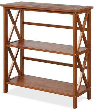 3-Tier Wooden Open Shelf Bookcase - 31