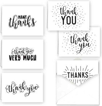 Canopy Street 36ct Typography Thank You Assortment Card Set