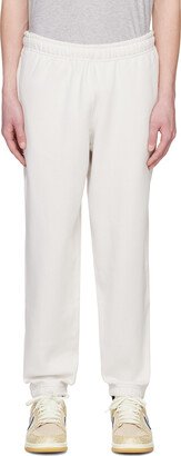 White Solo Swoosh Lounge Pants