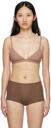 Tan Fits Everybody Triangle Bra