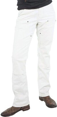 Dovetail Workwear Anna Taskpants (Painter's White Canvas) Women's Casual Pants