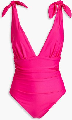 Luciana ruched swimsuit