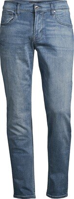 Blake Faded Stretch Slim-Straight Jeans